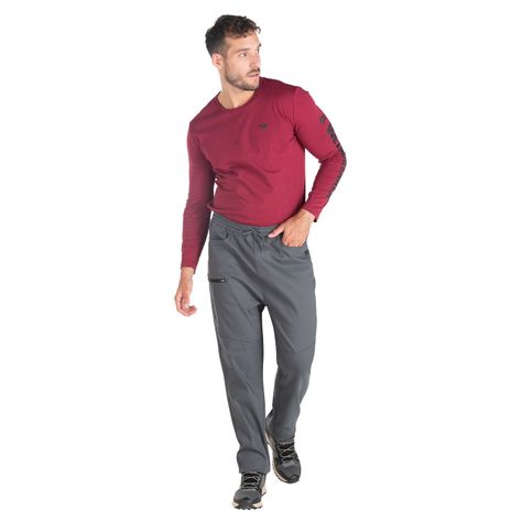 Pantalon Hombre Weinbrenner Visol Gris Oscuro-3