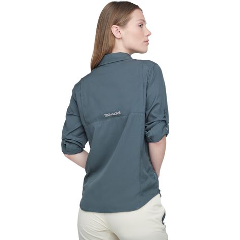 Camisa Mujer Weinbrenner Bund Gris Oscuro-1