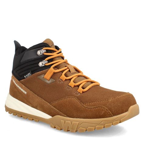 Botín Hombre Weinbrenner Beagle Whistler Mid Café - Negro-0