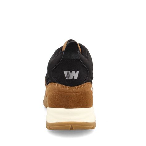 Botín Hombre Weinbrenner Beagle Whistler Mid Café - Negro-2