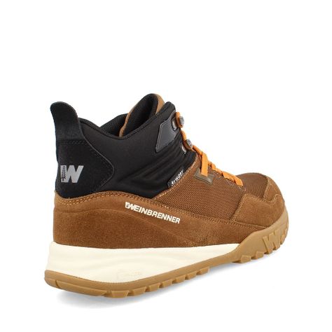 Botín Hombre Weinbrenner Beagle Whistler Mid Café - Negro-3