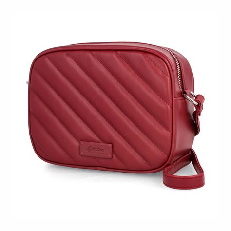 Cartera Mujer Bata Dallas Burdeo-2