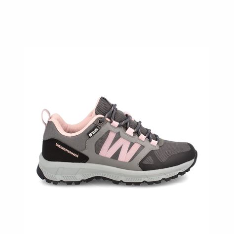 Zapatilla Mujer Weinbrenner Estonia Gris Oscuro-0