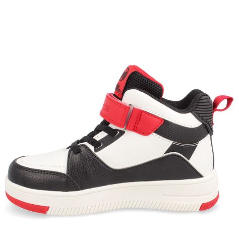 ZAPATILLA NIÑO BUBBLEGUMMERS ARNIE BLANCO - ROJO 30-33-1