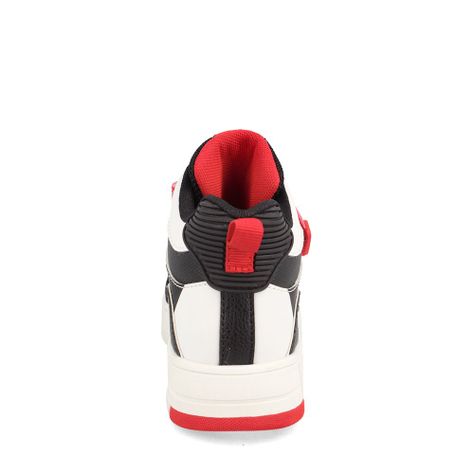 ZAPATILLA NIÑO BUBBLEGUMMERS ARNIE BLANCO - ROJO 30-33-2