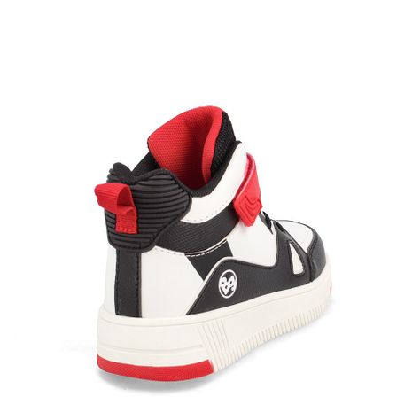 ZAPATILLA NIÑO BUBBLEGUMMERS ARNIE BLANCO - ROJO 30-33-3