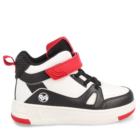 ZAPATILLA NIÑO BUBBLEGUMMERS ARNIE BLANCO - ROJO 30-33-4