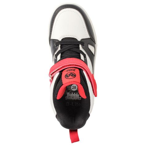ZAPATILLA NIÑO BUBBLEGUMMERS ARNIE BLANCO - ROJO 30-33-5
