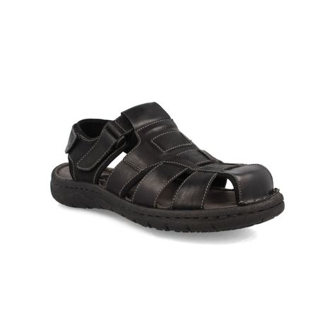 Sandalia Hombre Bata Chot Gris Broche-0