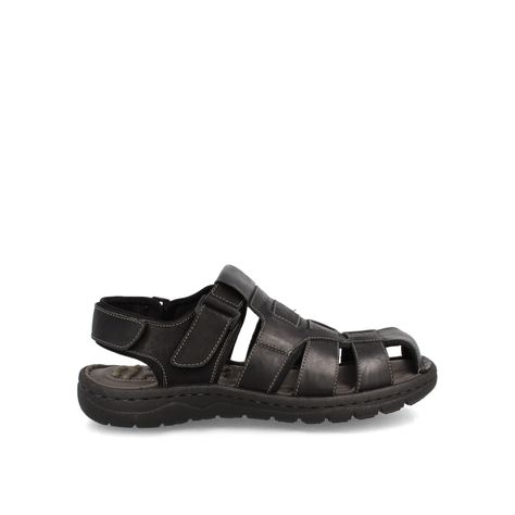 Sandalia Hombre Bata Chot Gris Broche-1