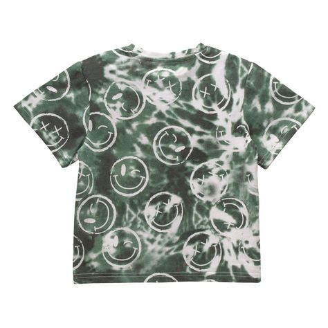 Polera Manga Corta Niño Bubblegummers Olivo Verde Teens-1