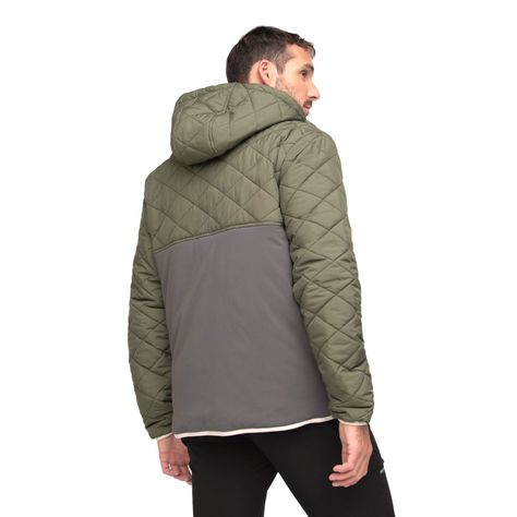 Parka Hombre Weinbrenner Dresden Verde - Gris-1