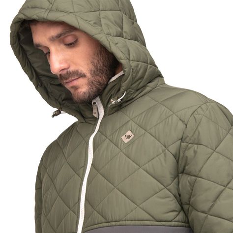 Parka Hombre Weinbrenner Dresden Verde - Gris-2
