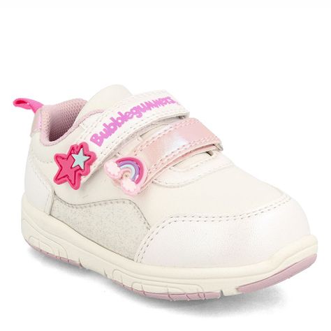 Zapatilla Niña Bubblegummers Soft Walker Blanco-0