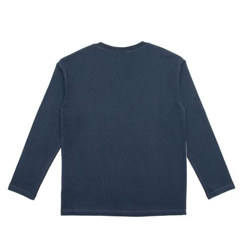Polera Manga Larga Niño Bubblegummers Gaspar Azul-1