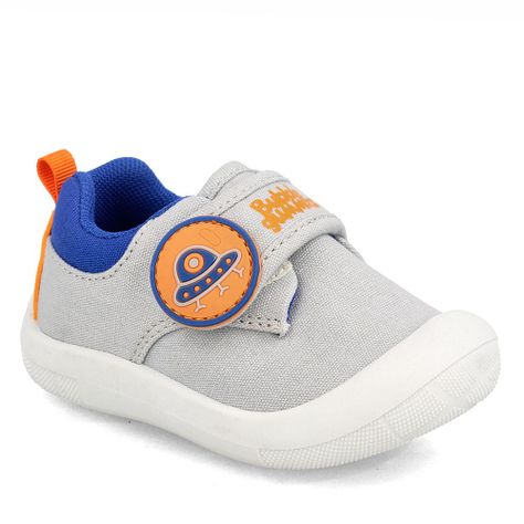 Zapatilla Niño Bubblegummers Dino Gris-0