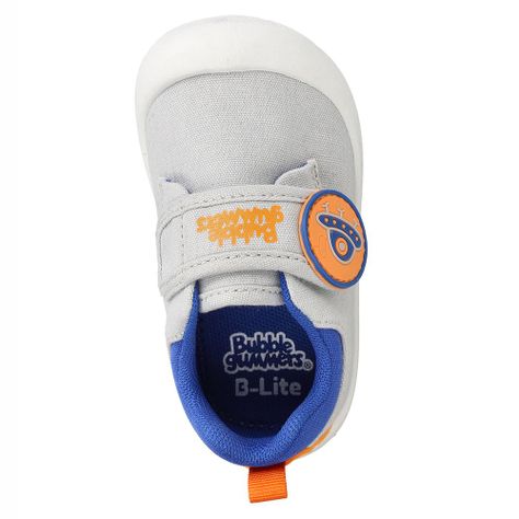 Zapatilla Niño Bubblegummers Dino Gris-5