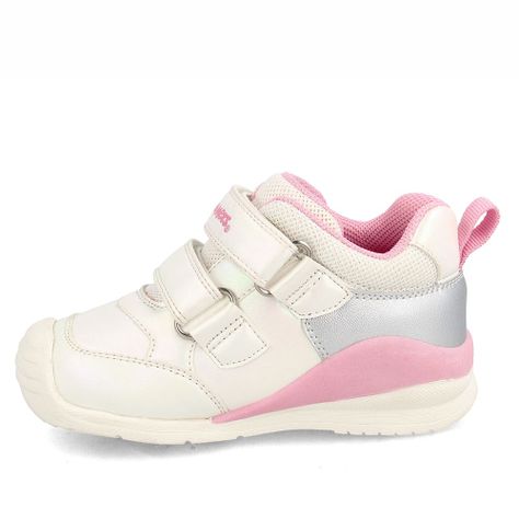 Zapatilla Niña Bubblegummers Bio Fit Blanco-Rosado-1