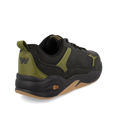 Zapatilla Hombre Weinbrenner Villarrica Negro-3