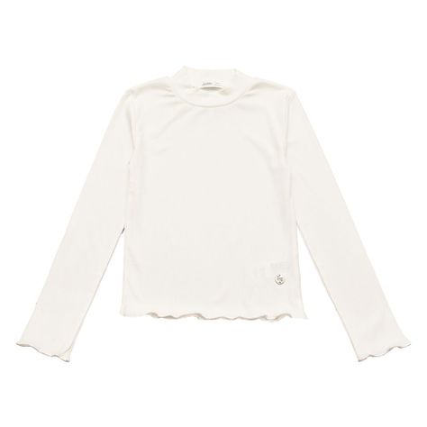 Polera Manga Larga Niña Bubblegummers Lucia Crema-0