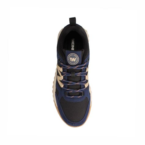 Zapatilla Hombre Weinbrenner Banff Andes Negro - Azul-3
