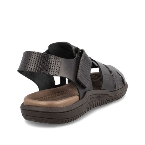 Sandalia Hombre Weinbrenner Bahia Negro-3