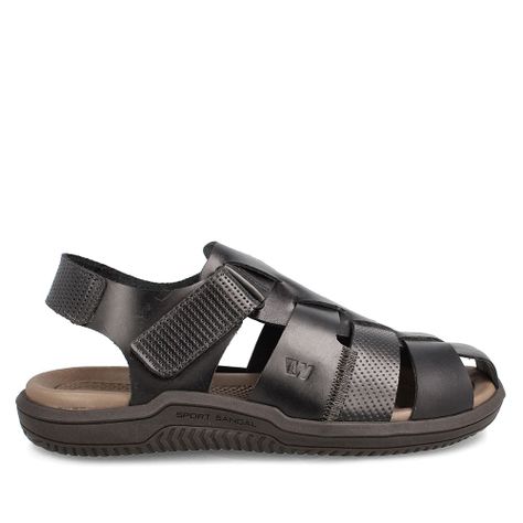 Sandalia Hombre Weinbrenner Bahia Negro-4
