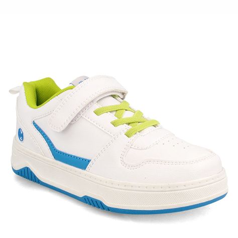 Zapatilla Niña Bubblegummers Centennial  Blanco-Celeste-0