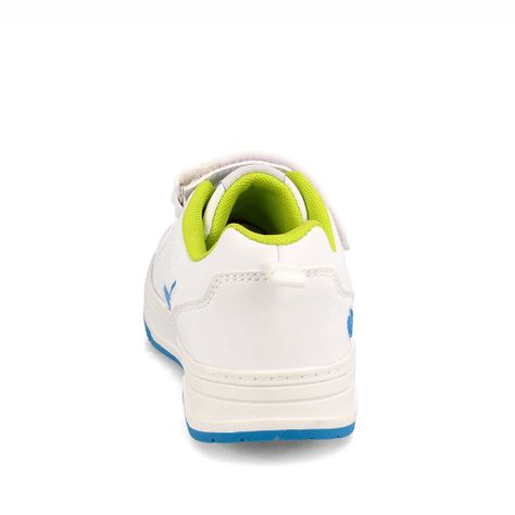 Zapatilla Niña Bubblegummers Centennial  Blanco-Celeste-2