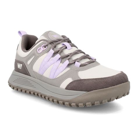 Zapatilla Mujer Weinbrenner Banff Andes Gris - Lila-1