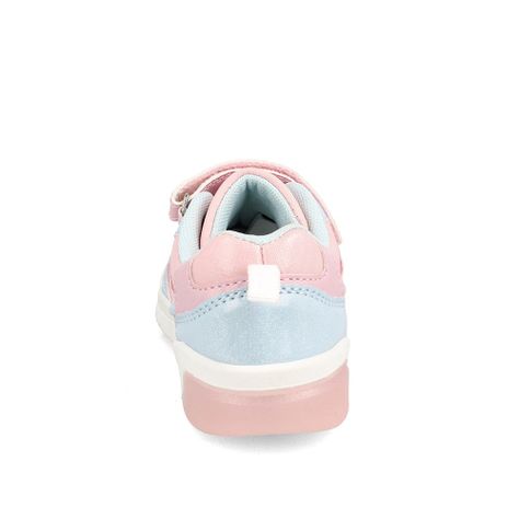Zapatilla Niña Bubblegummers Luces Dakar Rosado-Aqua-2