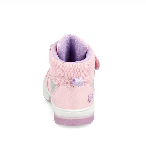 Zapatilla Niña Bubblegummers Luces Neon Rosado-Lila-2
