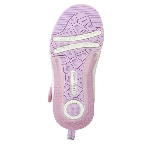 Zapatilla Niña Bubblegummers Luces Neon Rosado-Lila-6