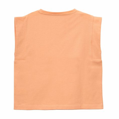 Polera Manga Corta Niño Bubblegummers Castaño Naranjo  Teens-0