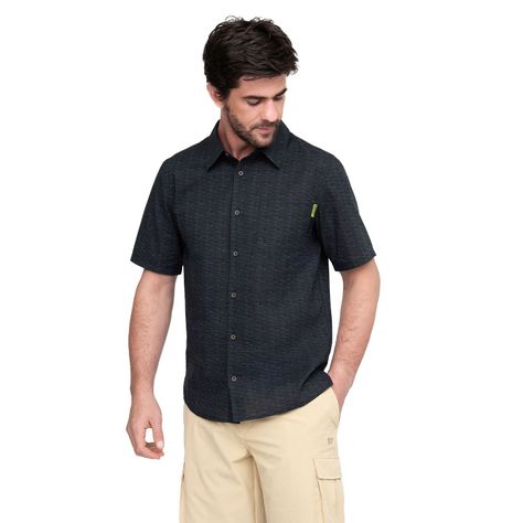 Camisa Hombre Weinbrenner Cusco Negro-0