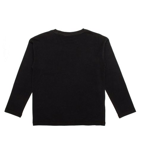 Polera Manga Larga Niño Bubblegummers Igor Negro  Teens-1