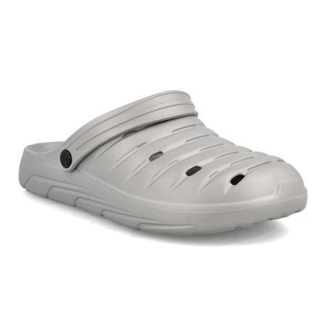 Sandalia Hombre Bata Floatz 1.0 Mens Clog Gris-1