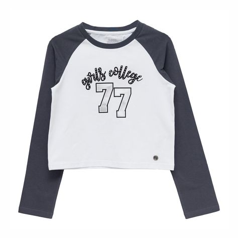 Poleras Manga Larga Niña Bubblegummers Amalfi Blanco Teens-0