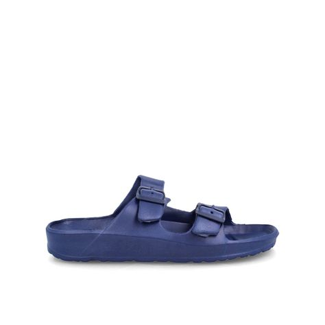 Sandalia Hombre Bata Slider Men Azul Marino-0