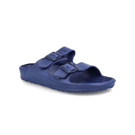 Sandalia Hombre Bata Slider Men Azul Marino-1