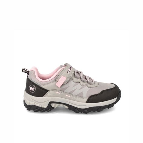Zapatilla Niña Weinbrenner Rocky Turf Lo Gris-0