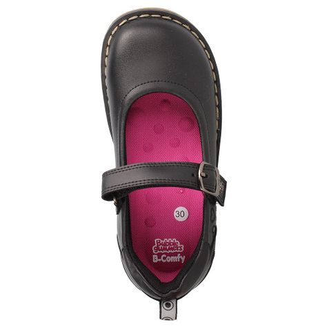 ZAPATO ESCOLAR NIÑA BUBBLEGUMMERS BABY STAR NEGRO 34-40-5