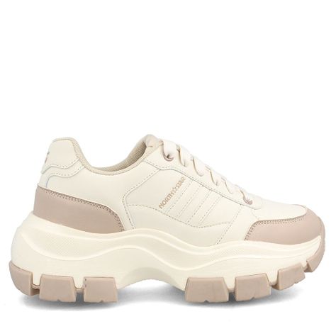 Zapatilla Mujer North Star Boor Beige-4
