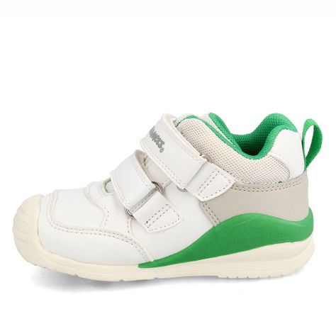 Zapatilla Niño Bubblegummers Bio Fit Blanco-Green-1