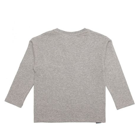 Polera Manga Larga Niño Bubblegummers Igor Gris Mezcla-1