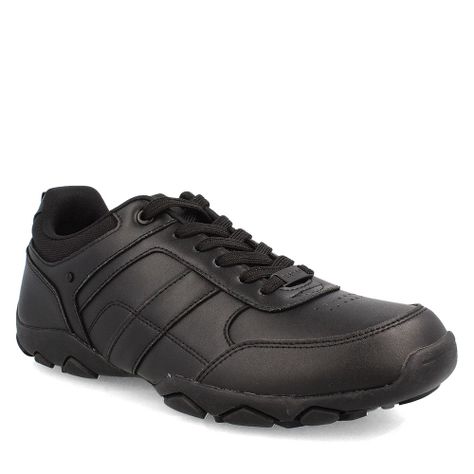 Zapato Escolar Niño Teener Lotus Negro-0