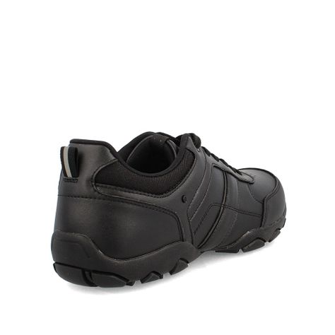 Zapato Escolar Niño Teener Lotus Negro-3