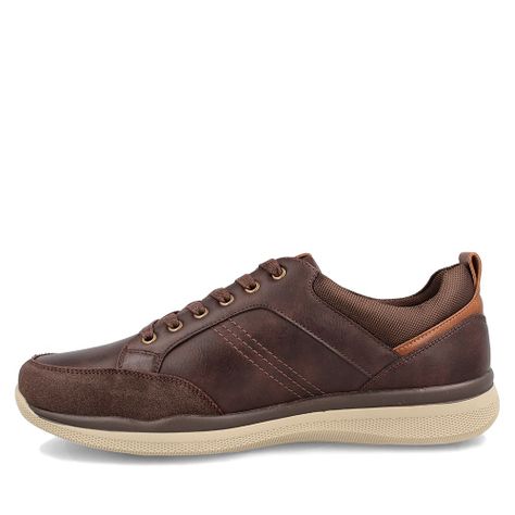 Zapatilla Hombre Bata Cein Café Oscuro-1