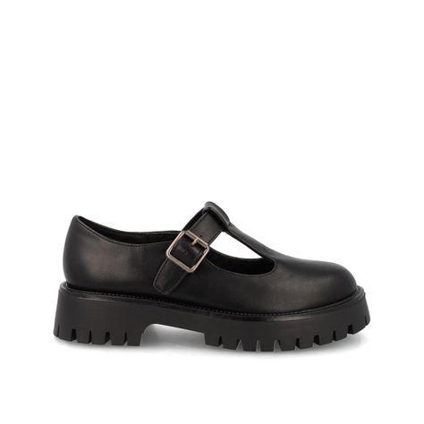 Mocasin Mujer Bata Red Label Carry Negro-0
