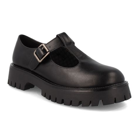 Mocasin Mujer Bata Red Label Carry Negro-2